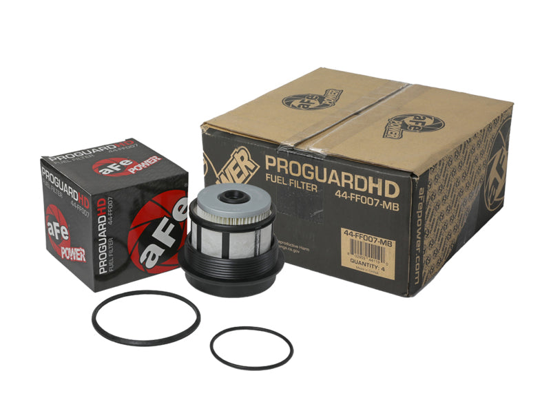 Filtres à carburant aFe ProGuard D2 F/F pour camions diesel Ford 98-03 V8 7,3 L