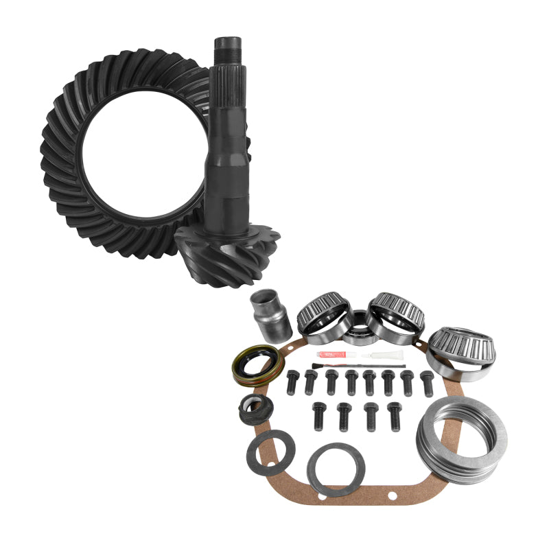 Kit d'installation de bague et pignon arrière Yukon 10,5 pouces Ford 4.11