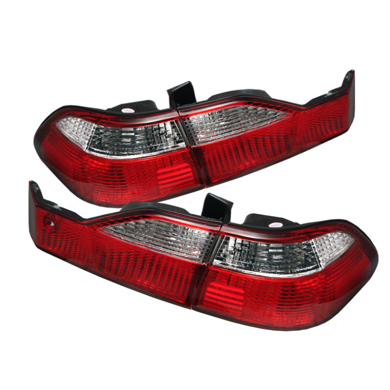 Feux arrière Spyder Honda Accord 98-00 4 portes style européen Rouge transparent ALT-YD-HA98-RC