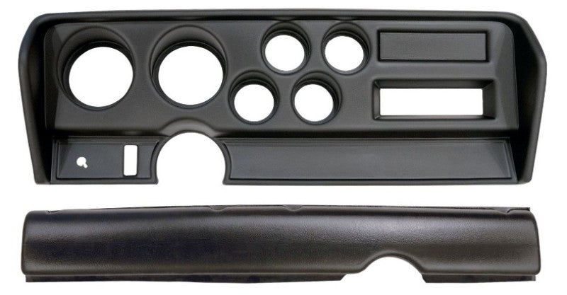 Panneau de jauge à montage direct Autometer 70-72 Pontiac GTO sans climatisation 3-3/8 po x 2 / 2-1/16 po x 4
