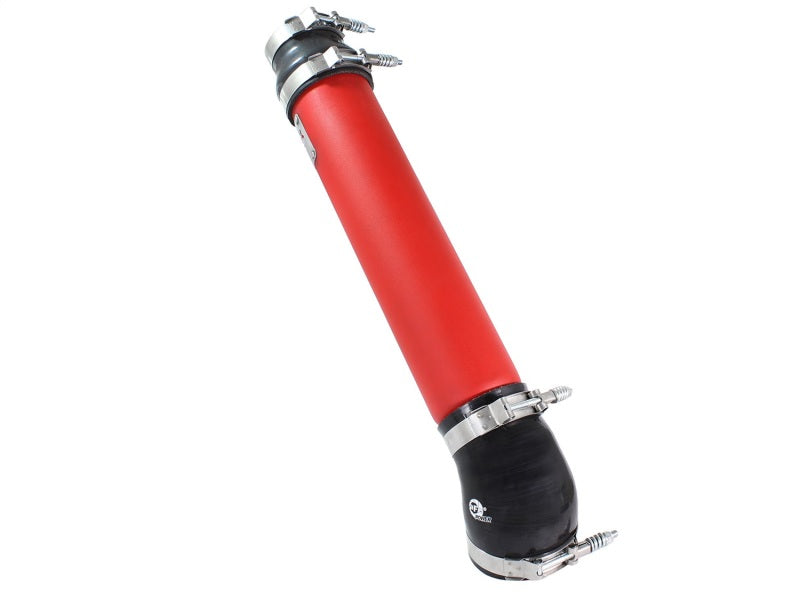 Tube de refroidisseur intermédiaire aFe Bladerunner côté froid 3,5 po 94-02 Dodge Trucks 5,9 L - Rouge