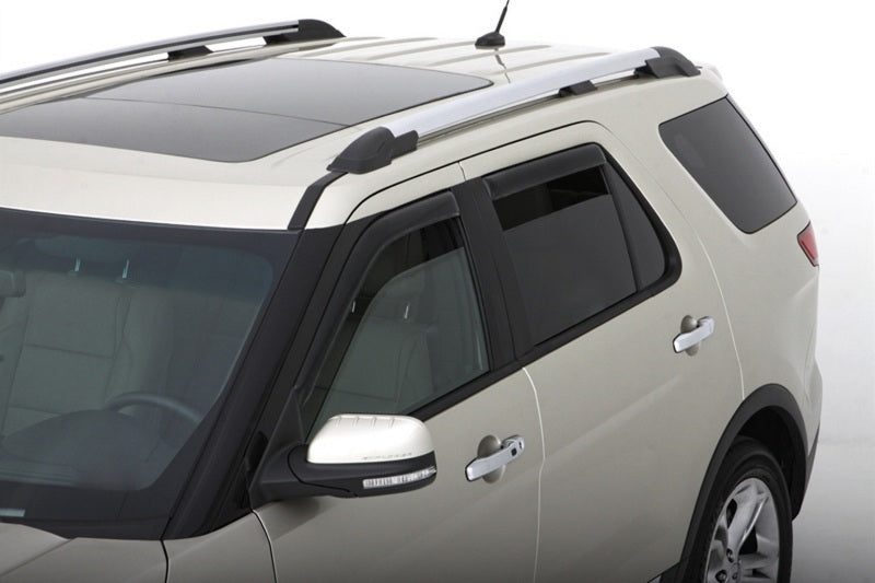 Déflecteurs de vitres avant et arrière AVS 11-18 Ford Explorer Ventvisor 4 pièces - Fumé