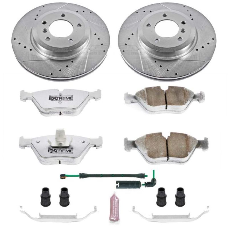 Kit de freins Power Stop 01-06 pour BMW 330Ci Z26 Street Warrior avant