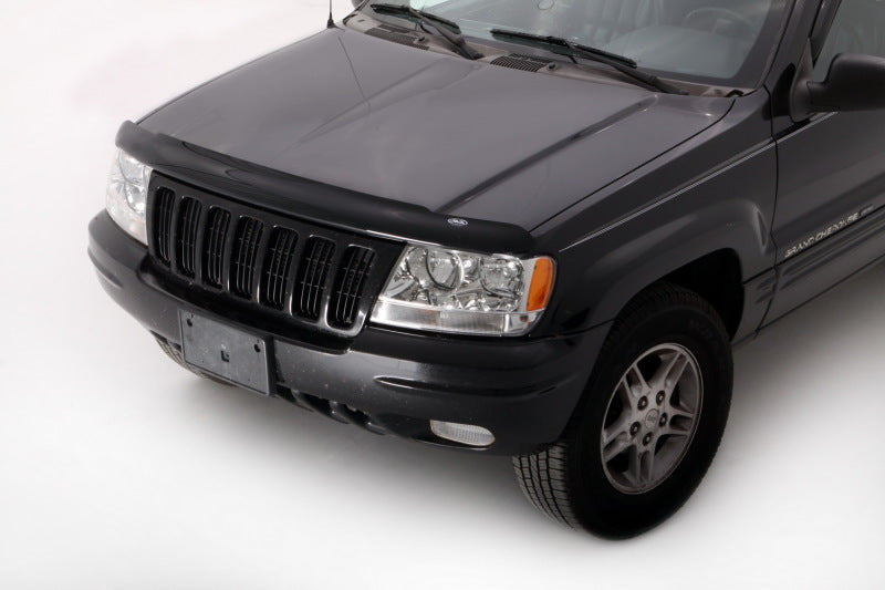 Protection de capot AVS 99-04 Jeep Grand Cherokee High Profile Bugflector II - Fumée