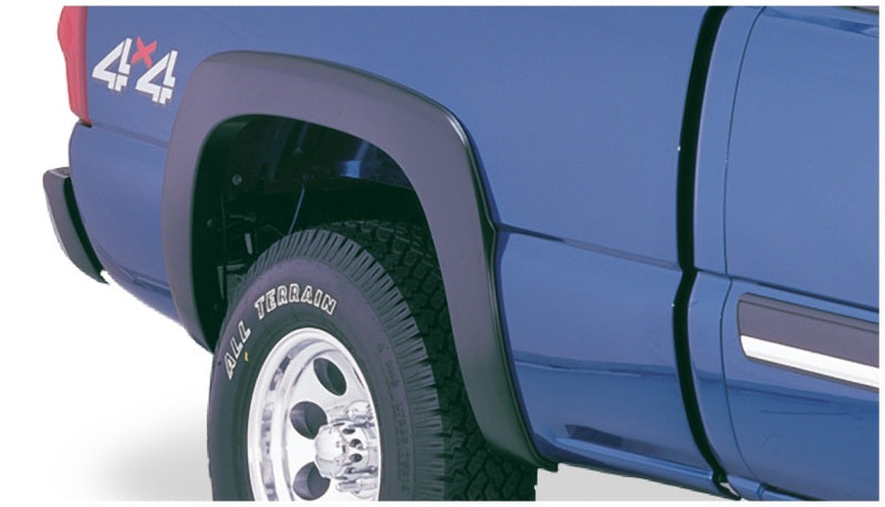 Élargisseurs de benne Bushwacker 03-06 Chevy Silverado 1500 Fleetside de style OE, 2 pièces, 78,0/96,0 po - Noir