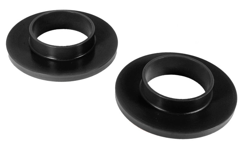 Isolateur de ressort hélicoïdal avant Prothane 64-73 pour Ford Mustang - Noir