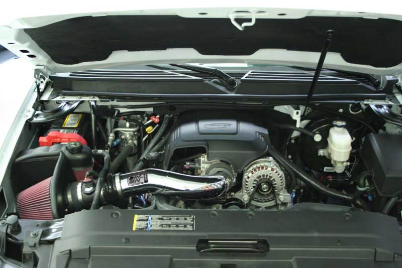 Kit de performance à haut débit K&N 07-08 Chevy/GMC/Cadillac V8-4.8/5.3/6.0/6.2