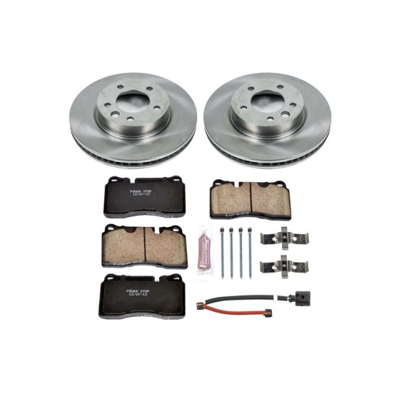 Kit de freins avant Power Stop Autospecialty pour Volkswagen Touareg 06-17
