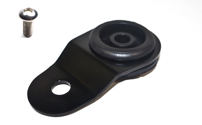 Support de radiateur Torque Solution avec insert (noir) : Mitsubishi Evolution 7/8/9