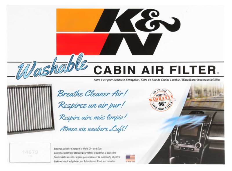 Filtre à air d'habitacle de rechange K&N