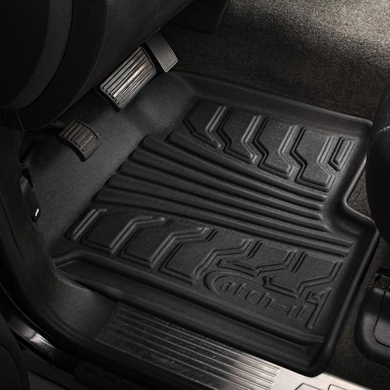 Tapis de sol avant Catch-It pour Ford F-150 Std. Cab 04-08 de Lund - Noir (2 pièces)
