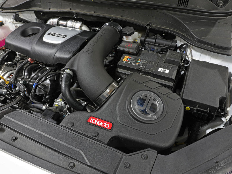 aFe 18-21 Hyundai Kona L4-1.6L (t) Système d'admission d'air froid Takeda Momentum avec Pro 5R Media