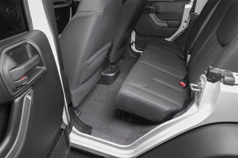 Kit de plancher BedTred 4 pièces pour Jeep JK Unlimited 4 portes avant 07-16 (avec boucliers thermiques)