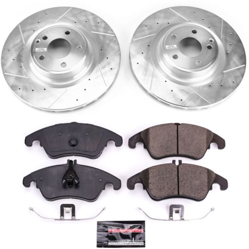 Kit de freins sport Power Stop 17-18 pour Mercedes-Benz SLC300 Z23 Evolution avant