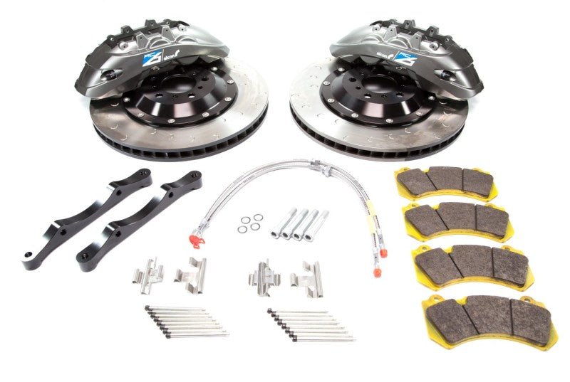 Kit de mise à niveau de frein avant à 6 pistons Alcon 2015+ BMW M3 F80 400x34mm gris