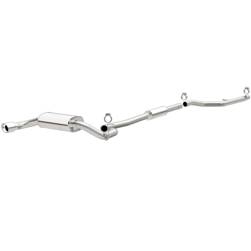 Magnaflow 13-15 BMW 320i L4 2.0L Inox Cat-Back Simple Droit Côté Transmission Sortie Arrière Perf Échappement