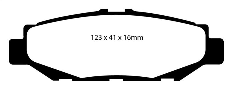 Plaquettes de frein arrière Redstuff EBC 93-97 Lexus GS300 3.0