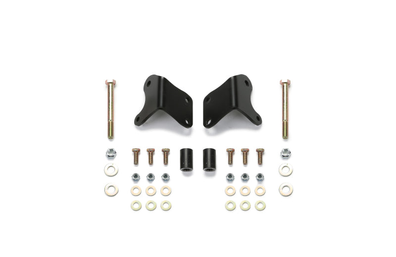 Supports de relocalisation de l'amortisseur avant inférieur Fabtech 07-18 Jeep JK 4WD