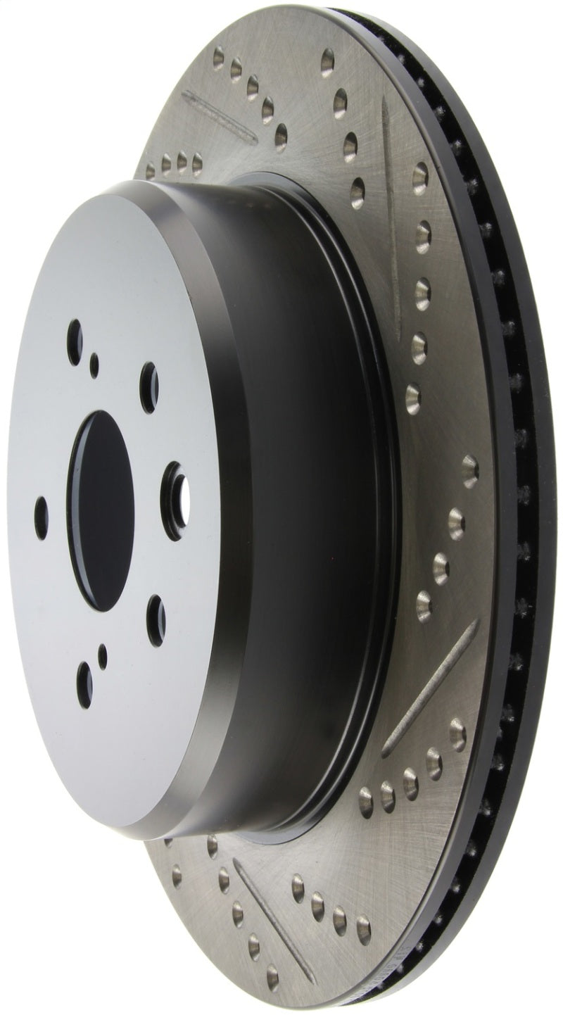 Disque de frein sport fendu et percé StopTech arrière gauche 13-14 Lexus GS300/350/400/430