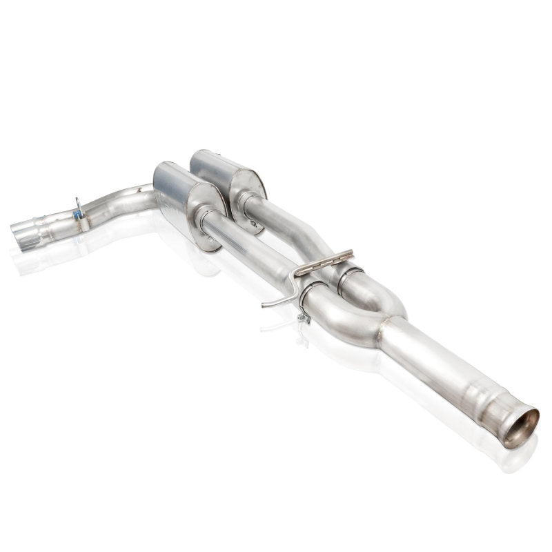 Échappement Stainless Works Chevy Silverado/GMC Sierra 2007-16 5,3 L/6,2 L avant la sortie du pneu arrière passager
