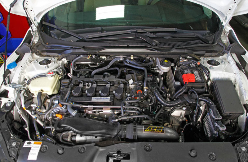 Prise d'air froid en aluminium bronze AEM 2016 Honda Civic L4-1.5LF/I