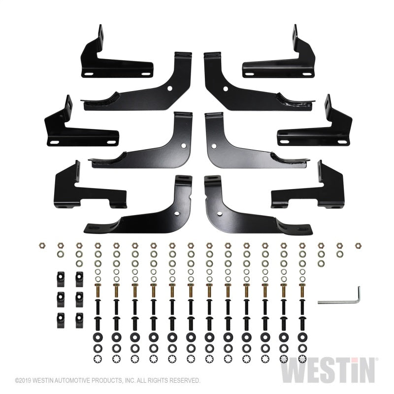 Marchepieds ovales Nerf Westin 2020 Jeep Gladiator PRO TRAXX 5 WTW - Noir