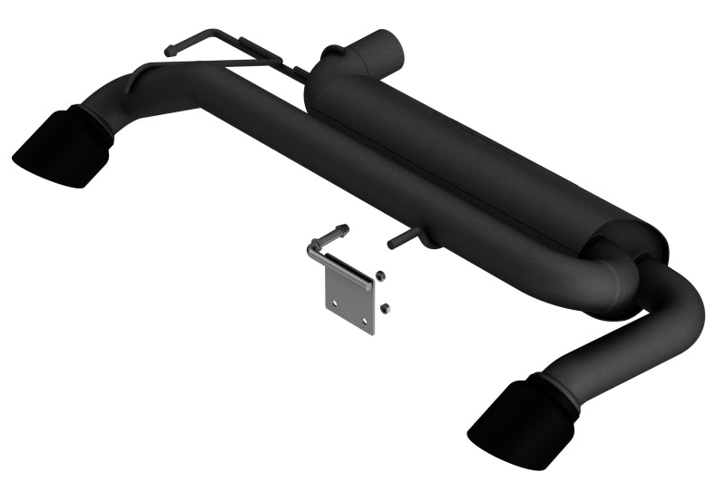 Échappement Borla 21-22 Ford Bronco 2.3L 4WD Touring Axle Back avec embouts revêtus de noir