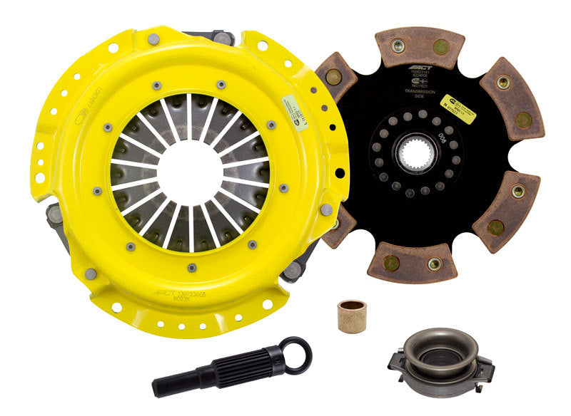 Kit d'embrayage rigide à 6 plaquettes ACT 1990 Nissan Stanza XT/Race