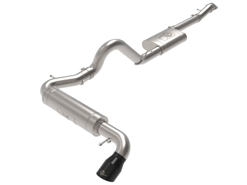 Échappement arrière Cat-Back aFe Apollo GT 3 pouces 409 SS 2021 Ford Bronco L4-2,3 L (t)/V6-2,7 L (tt) avec embout noir