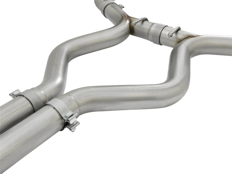 aFe 20-22 Audi RS6 Avant V8 4L (tt) MACH Force-Xp 3 pouces à 2,5 pouces 304 SS Cat-Back avec embout noir