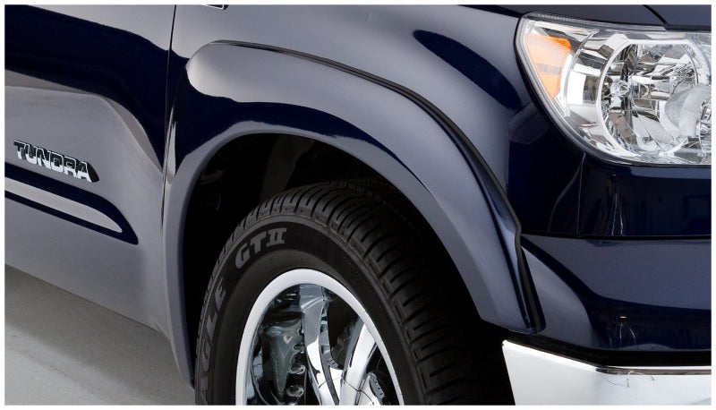 Bushwacker 07-13 Toyota Tundra OE Style Flares 2 pièces avec bavette d'usine – Noir