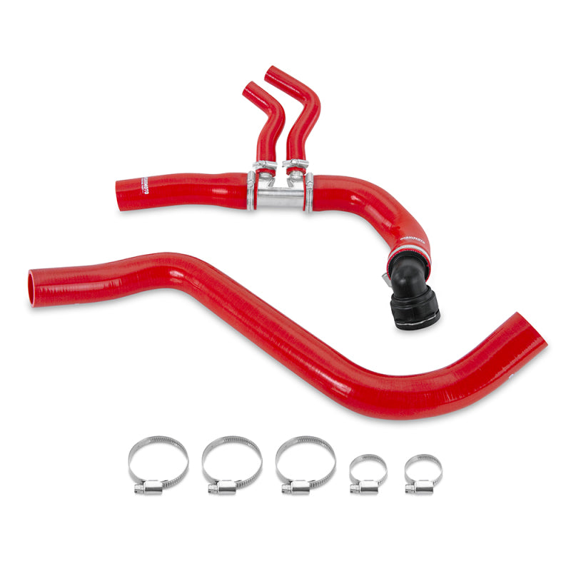 Kit de durites de radiateur en silicone EcoBoost Mishimoto 15-17 Ford Expedition 3,5 L - Rouge
