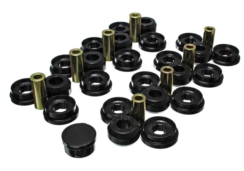 Ensemble de bagues de bras de suspension arrière noires pour Lexus Gx470 03-09 / Toyota FJ Cruiser 07-09