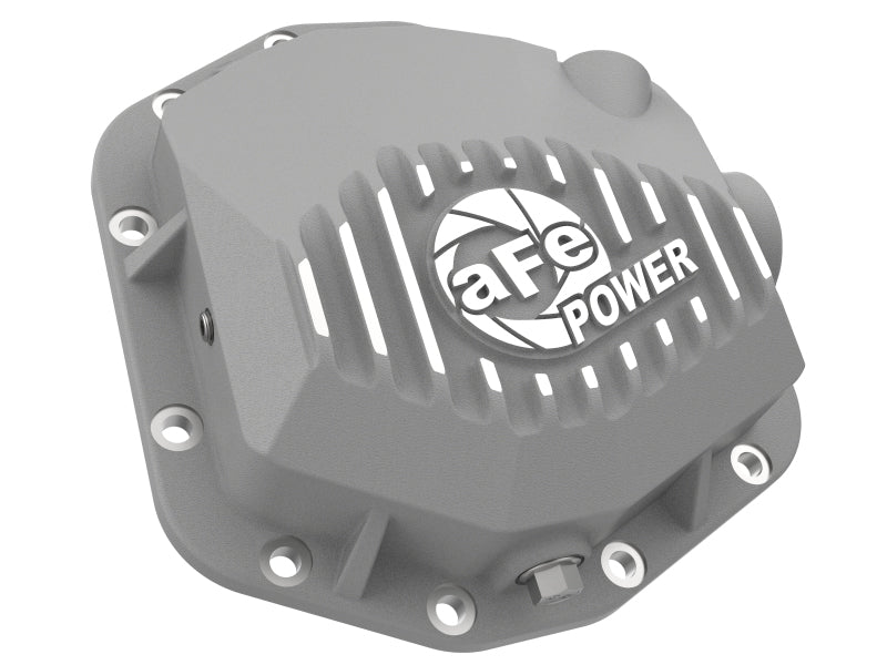 Couvercle de différentiel arrière aFe Power Street Series brut avec ailerons usinés 18-21 Jeep Wrangler JL Dana M200