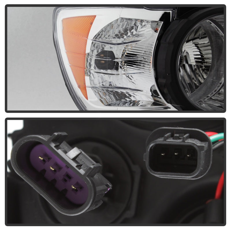 Phare halogène côté passager xTune 12-15 Chevy Sonic - Noir OEM droit (HD-JH-CSON12-BK-R)