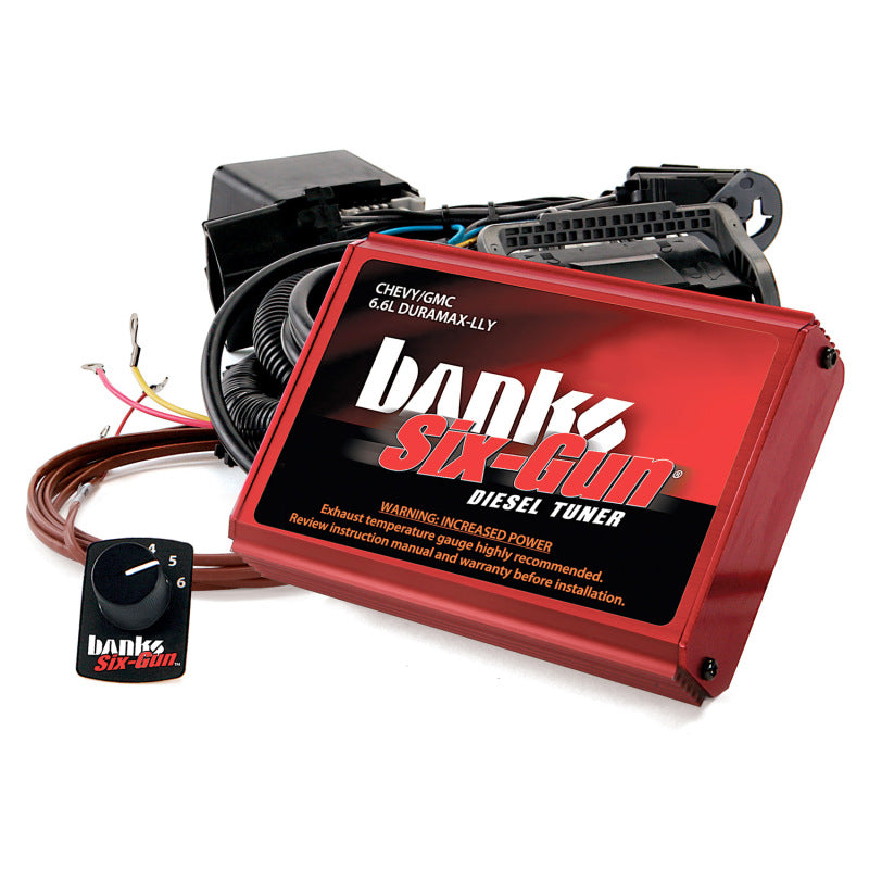 Banks Power 04-05 Chevy 6.6L LLY Six-Gun Diesel Tuner avec interrupteur