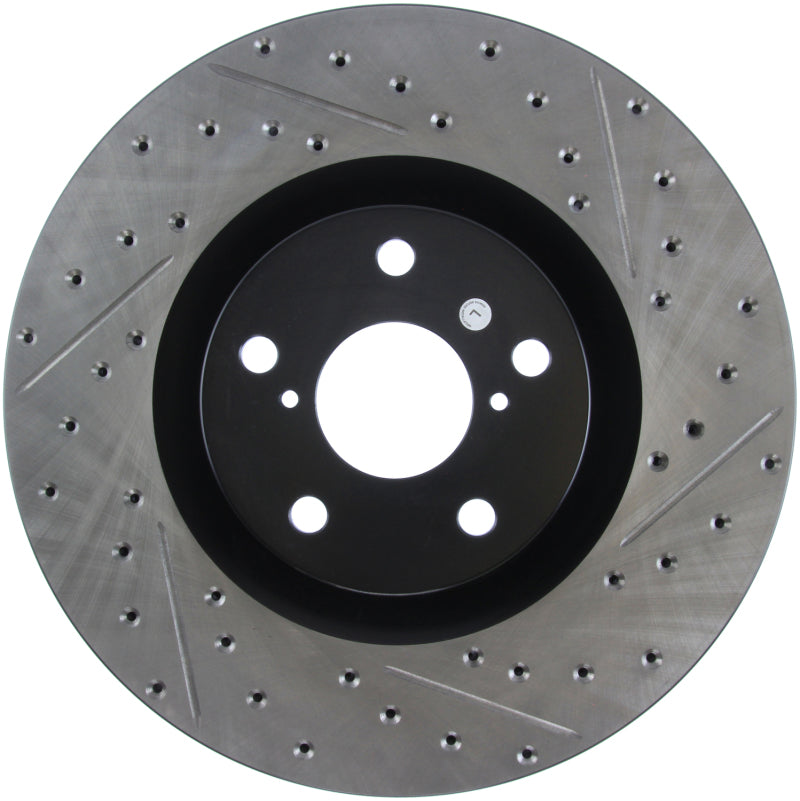 Rotor avant gauche fendu et percé StopTech 14 Lexus IS