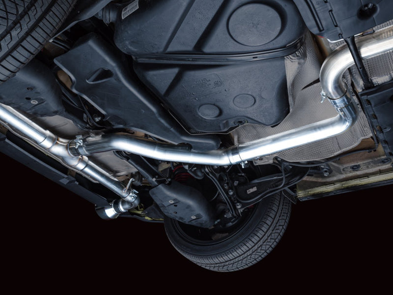 AWE 2022 VW GTI MK8 Track Edition Exhaust - Chrome Silver Tips
