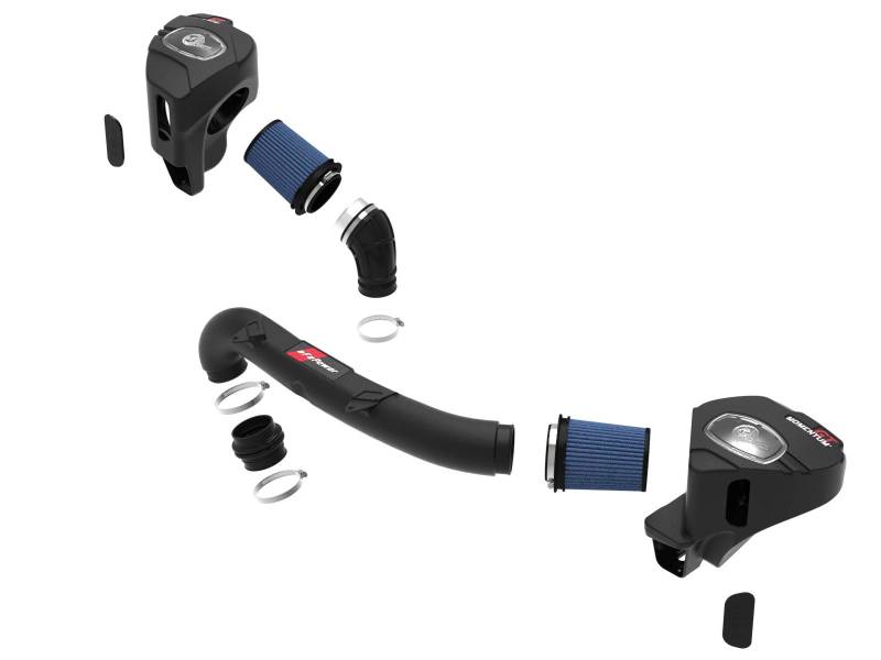 aFe 21-22 BMW M3/M4 (G80/82/83)L6-3.0L (tt) S58 Momentum GT Système d'admission d'air froid avec filtres Pro 5R