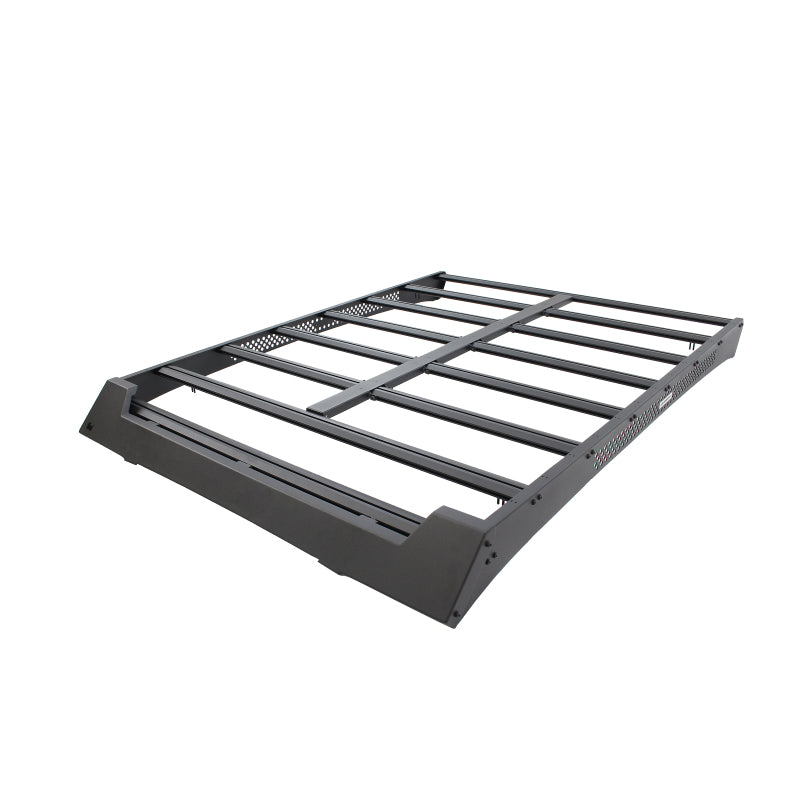 Barres de toit à profil bas Go Rhino 19-21 pour Toyota Tundra CrewMax Ceros - Tex. Blk