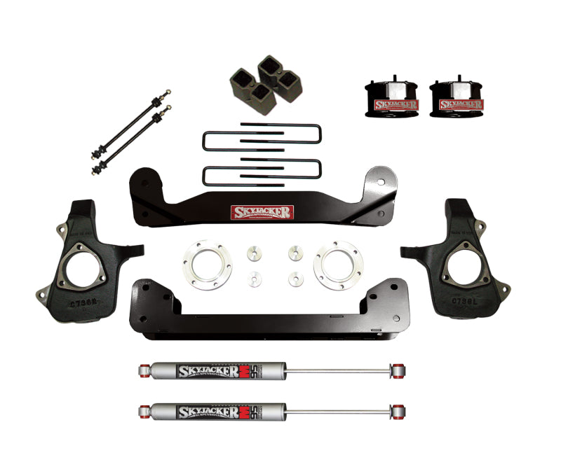 Skyjacker 4"KT, SPCR, STL, 14> K1500 MONOS