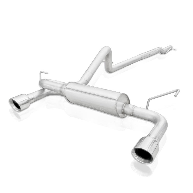 Échappement Catback pour Jeep Wrangler 2012-17 en acier inoxydable