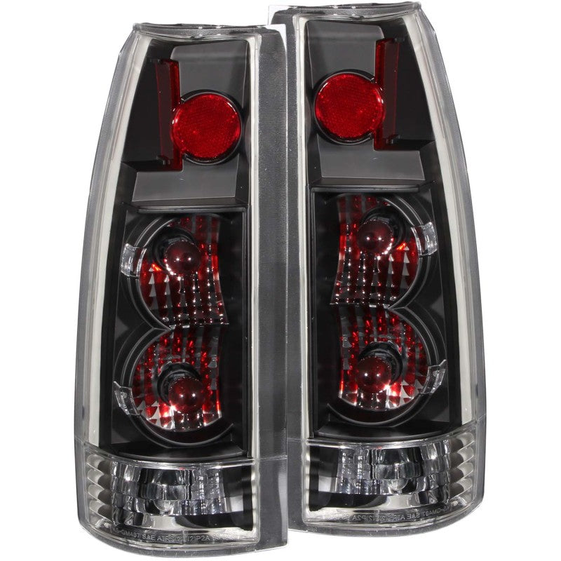 Feux arrière ANZO Cadillac Escalade 1999-2000 Noir - Nouvelle génération