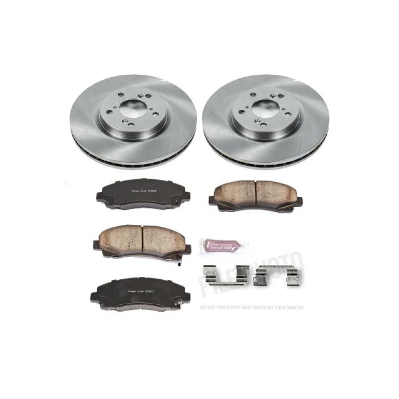 Kit de freins avant Power Stop Autospecialty pour Honda Ridgeline 06-11