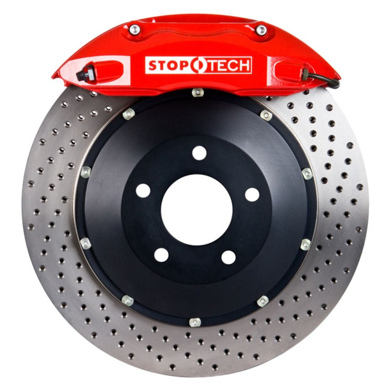 Étriers arrière BBK Red ST-40 percés 345x28mm pour Lexus GS350 (sauf F-Sport) StopTech 13
