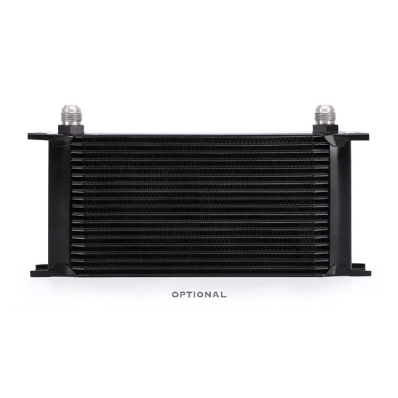 Kit de refroidisseur d'huile noir Mishimoto 08+ Mitsubishi Evolution X
