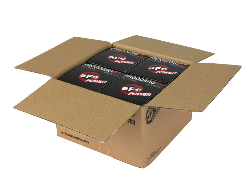 Filtre à huile aFe ProGuard HD; 19-20 GM Silverado 1500; L4 2,7 L - Paquet de 4