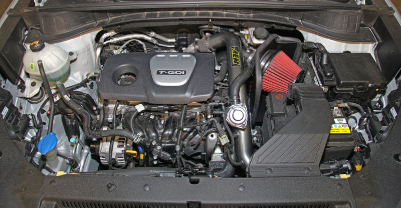 Prise d'air froid AEM 2016 Hyundai Tucson L4-1.6L gris métallisé