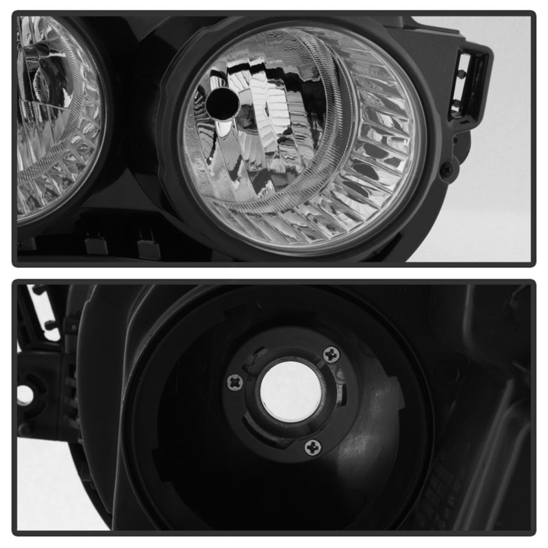 Phare halogène côté passager xTune 12-15 Chevy Sonic - Noir OEM droit (HD-JH-CSON12-BK-R)