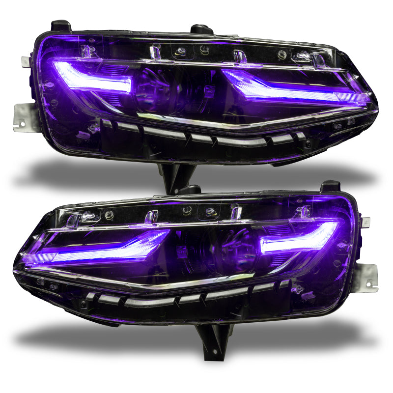 Kit de phares DRL Oracle 19-21 Chevy Camaro LS/LT RGB+A - ColorSHIFT avec contrôleur BC1 VOIR LA GARANTIE